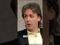 Paul McCartney recalls Writing a Secret Hit Song Under a Different Name #thebeatles #paulmccartney