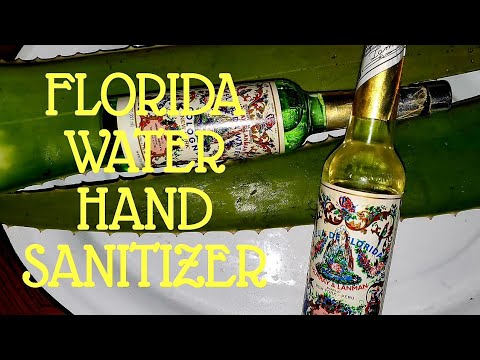 Florida Water Hand Sanitizer DIY Murray & Lanman & Kemp Agua Florida