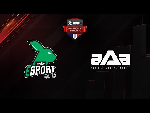LoL - Melty vs Team aAa - ESL Championnat national - Winter 2016