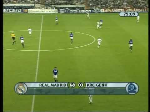 Real Madrid - Genk (25 September 2002)