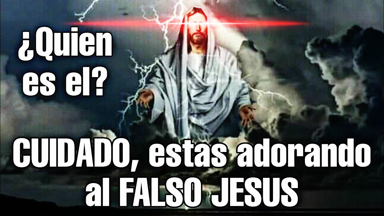 EL FALSO JESÚS AL QUE ADORAN LAS RELIGIONES|| ¿Es el imitador de jesus?