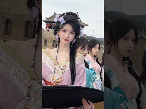 Beautiful chinese girls fashion #shorts #walking #chinafashion #tiktokchina