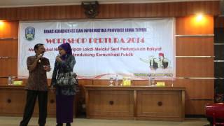 preview picture of video 'Workshop Pertura Bakorwil Madiun dan Bojonegoro, Kominfo Jatim - 2014 (01/04)'