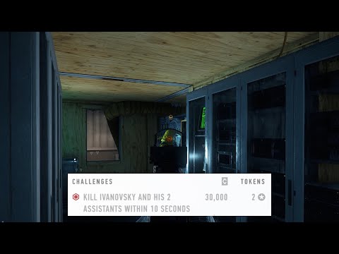 CHALLENGES - Kill Ivanovsky and his 2 Assistants within 10 seconds | Sniper Ghost Warrior Contracts