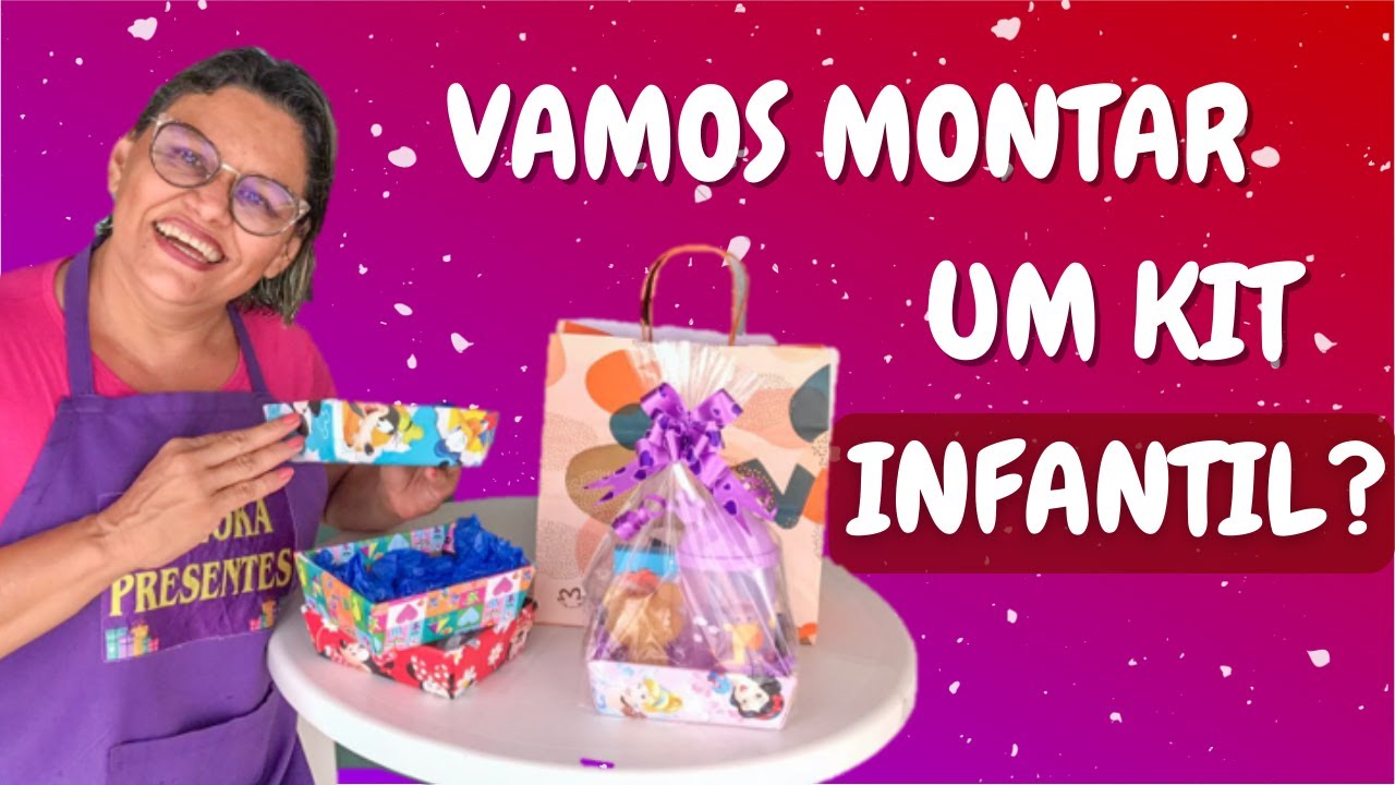 DIA DAS CRIANÇAS - LINDA CAIXINHA PARA PRESENTE