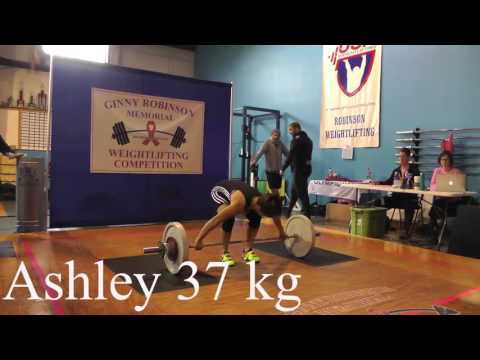 2016 Ginny Robinson Memorial Weightlifting W58 and Lighter Snatch