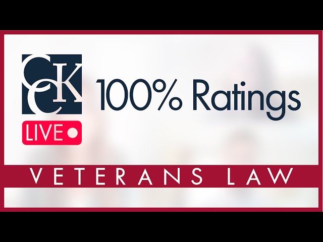 100 Percent VA Ratings: What It Means To Be a 100% Disabled Veteran