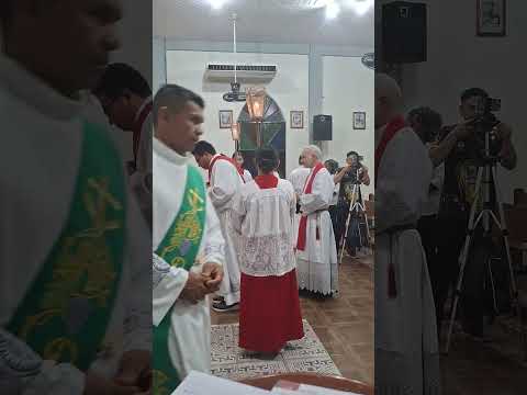 Santa missa com nosso Bispo Dom Ivanildo