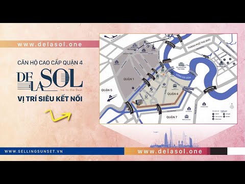 Căn hộ DELASOL Quận 4 và những tuyến đường kết nối - CAPITALAND