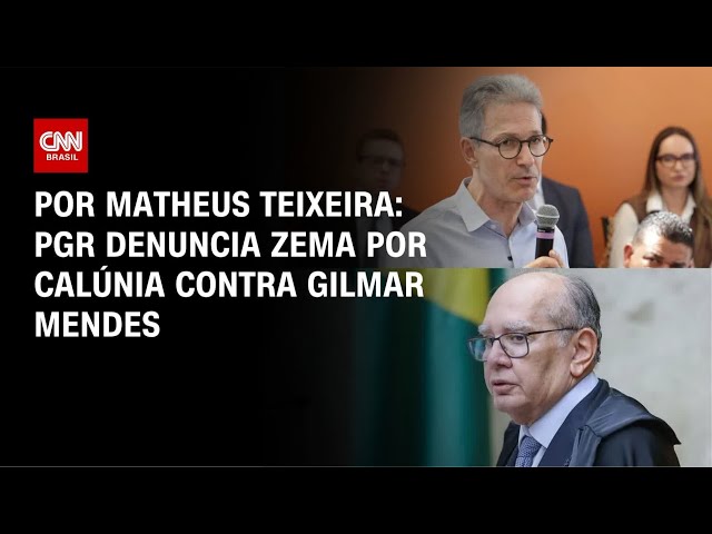 PGR denuncia Romeu Zema ao STJ por calúnia contra Gilmar Mendes | HORA H