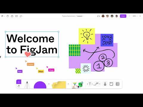 FigJam for Education: Online Whiteboard | Product Demo | Video