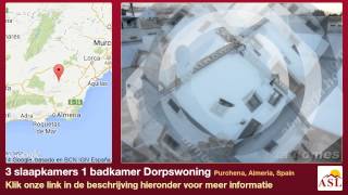 preview picture of video '3 slaapkamers 1 badkamer Dorpswoning te Koop in Purchena, Almeria, Spain'