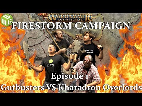 Gutbusters vs Kharadron Overlords Age of Sigmar Battle Report - Firestorm Campaign Ep 13
