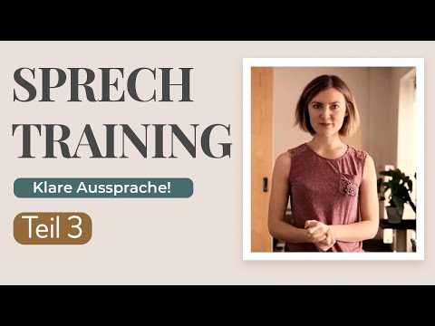 MEINE STIMM- UND SPRECHÜBUNGEN | Deutlich sprechen Sprechtraining | Teil 3 SCHAUSPIEL-TIPPS