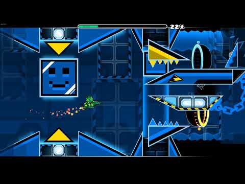 Liar insultándose con argentinos con Geometry Dash de fondo