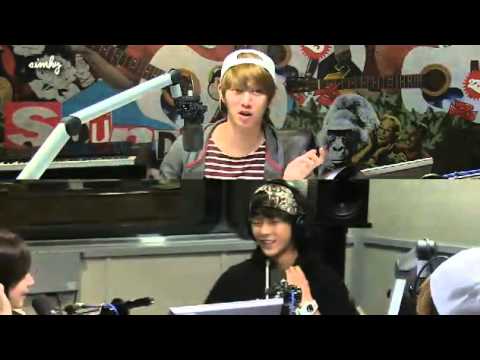 131112 Intro + Juniel Minhyuk look alike Kim Heechul YS