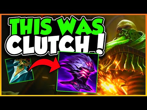 SWAPPING YOUR MYTHIC LATE GAME CAN BE CLUTCH! - Masters Urgot Gameplay Commentary- League of Legends