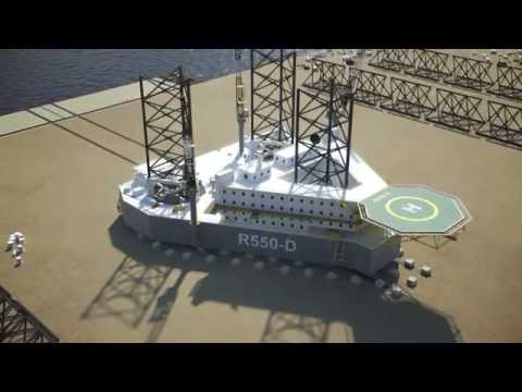 Zentech Jackup Rig Design R-550D