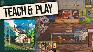 Spirit Train Board Game Teach and Playthrough