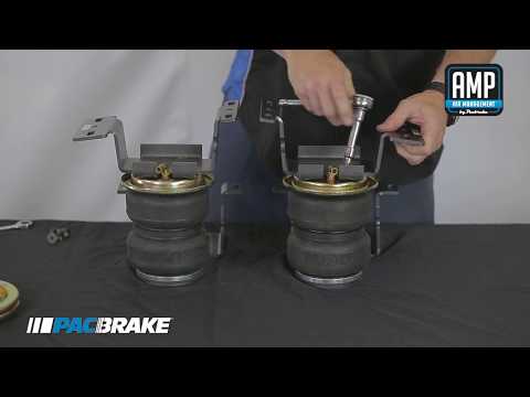 HP10171 AMP Air Spring Install by Pacbrake for Chevrolet Silverado & GMC Sierra 2500 & 3500