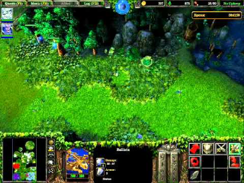 Warcraft 3 RoC - How to kill Archimonde part1
