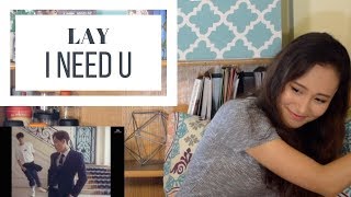 LAY - I NEED U MV Reaction
