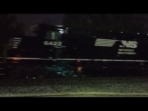 NS 6422 Brand New SD40-3 Trails 4th with NS 1192 leading NS 171 West at Elmwood Place, OH