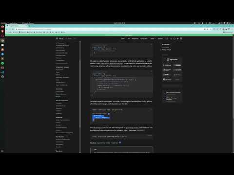 Reading the new VueJs.org docs LIVE! - Part 27 - Plugins