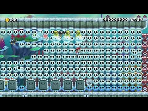 スイミング　¶ スクール ～～Swimming ｓｃｈｏｏｌ～～ by まま - Super Mario Maker - No Commentary 1bo