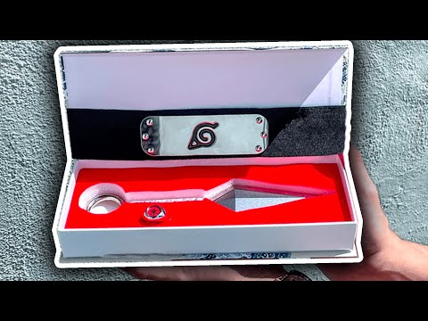 Unboxing REAL Naruto Weapons