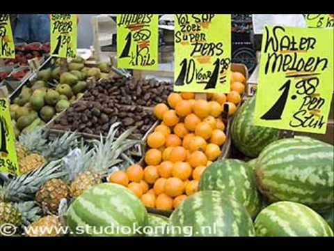 new york en de dappermarkt--market in amsterdam