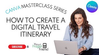 Create a Digital Vacation Itinerary in Canva - Sell Canva Templates on Etsy