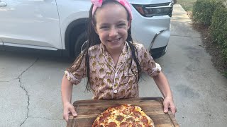 Catherine Faye Makes a Pizza