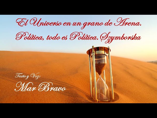 Vídeo relacionado con El universo en un grano de arena