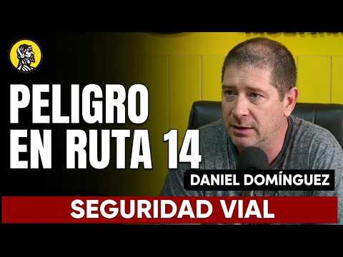 DANIEL DOMINGUEZ, PREOCUPADO POR LA SEGURIDAD VIAL EN VILLA DE LAS ROSAS