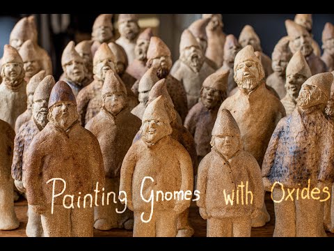 Ceramic Elf Gnomes
