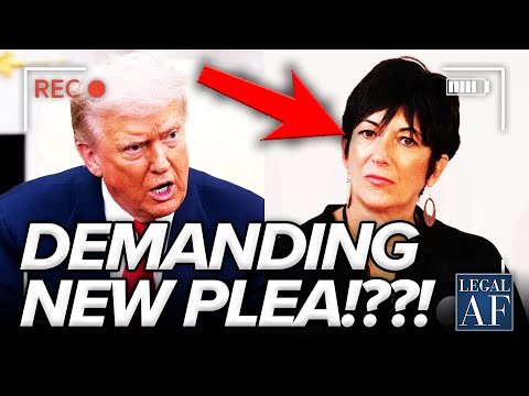 Trump PANICS as GHISLAINE FIRES Lawyer and DEMANDS NEW PLEA?!?!