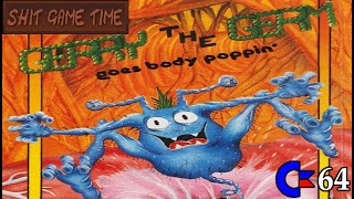 SHIT GAME TIME: GERRY THE GERM (C64 - Contains Swearing!)