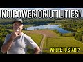 How To Start A Home Build On 200 Acres