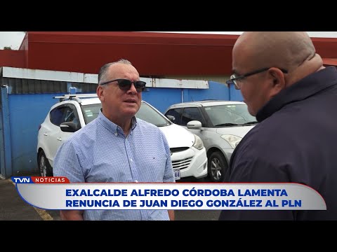 EXALCALDE ALFREDO CÓRDOBA LAMENTA RENUNCIA DE JUAN DIEGO GONZÁLEZ AL PLN | TVN Noticias