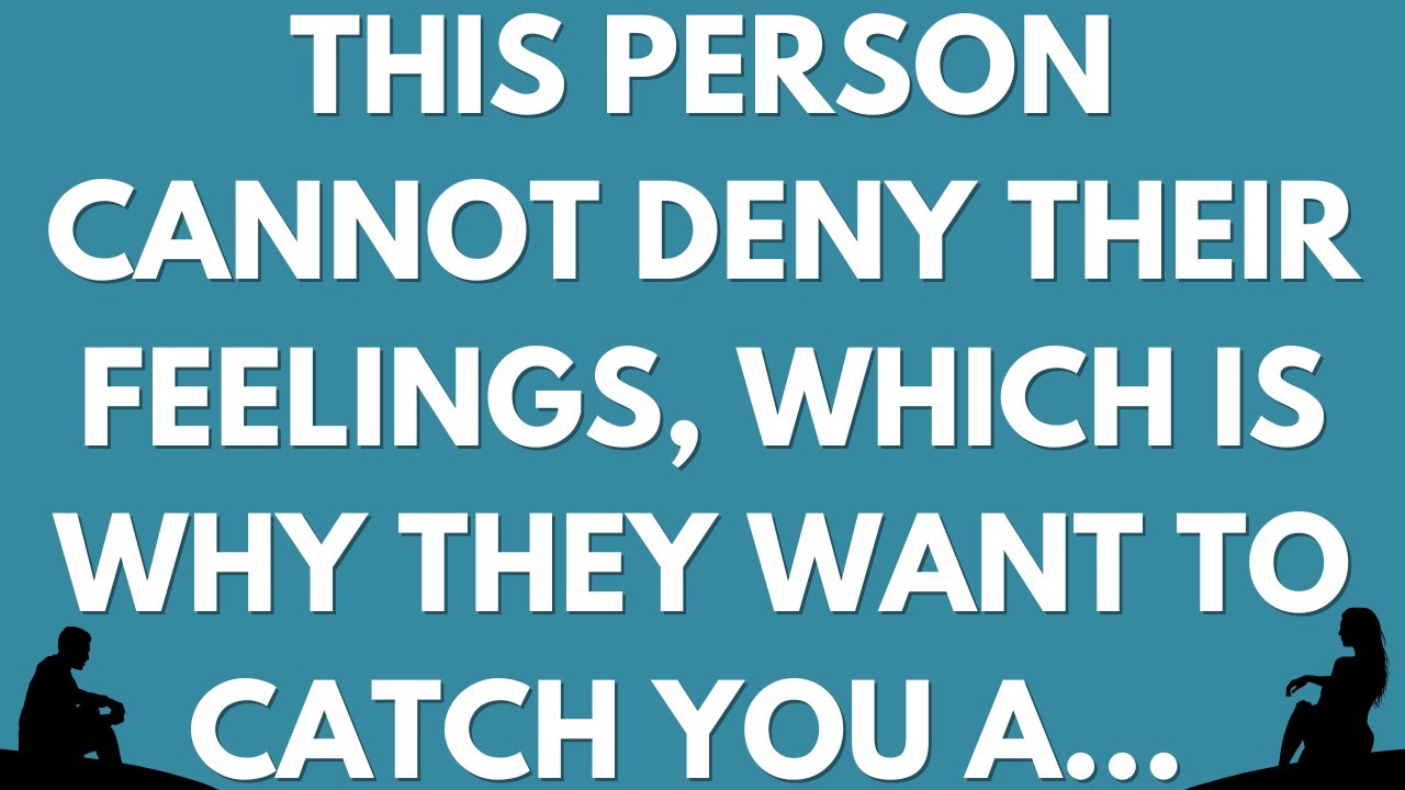 💌 This person cannot deny their feelings, which is why they want to catch you a...