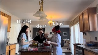 Download lagu Deaf mute and blind baking tiktok trend mp3