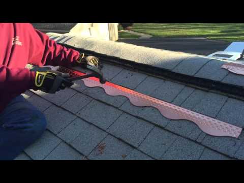 How to Install Copper Cat Roofing Strips