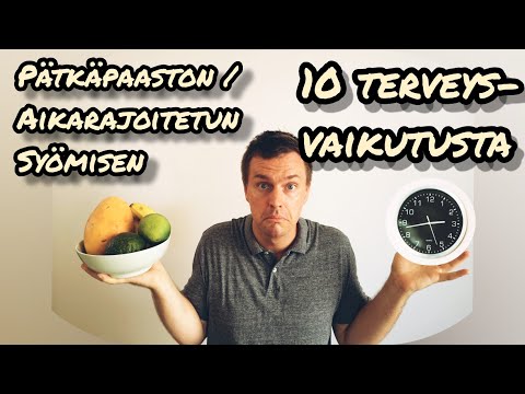 Pätkäpaaston / aikarajoitetun syömisen 10 terveysvaikutusta | Pikkuhiljaa paremmaksi