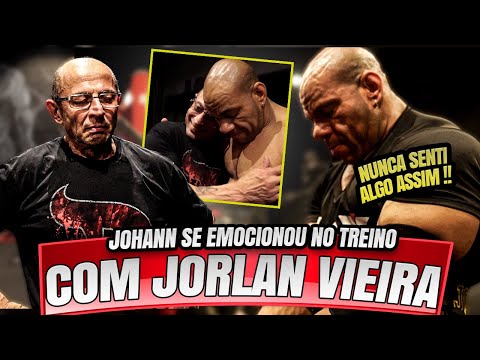 JOHANN SE EMOCIONOU NO TREINO COM O JORLAN VIEIRA !!!