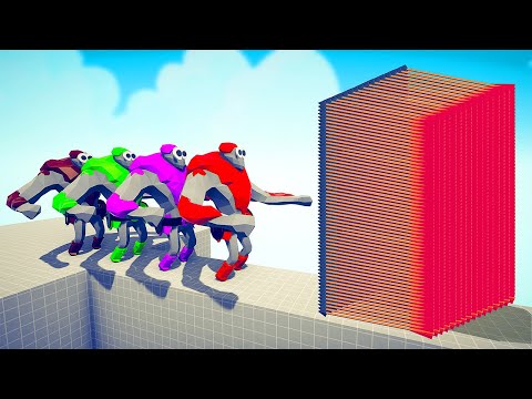 ICE GIANT COLOR PACK vs EVERY GOD - Totally Accurate Battle Simulator TABS