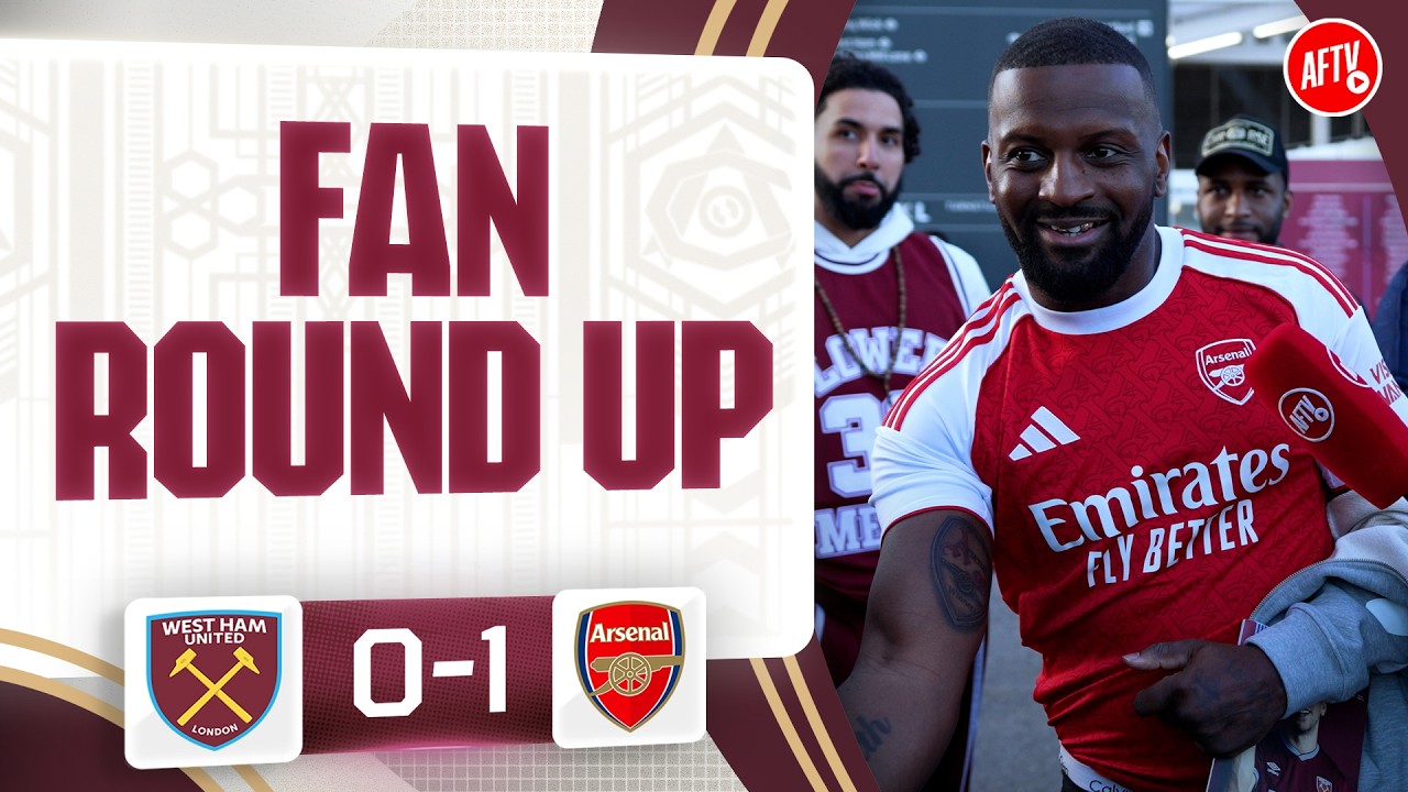 We’re So Close! (Fan Round Up) | West Ham 0-1 Arsenal
