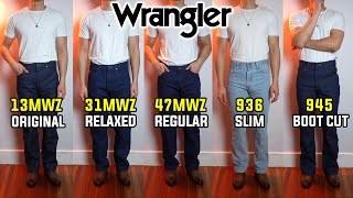 COMPLETE Guide To Wrangler Cowboy Cut Jeans (13MWZ, 31MWZ, 47MWZ, 936, 945)