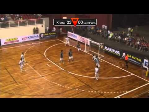 Krona 5 x 0 Corinthians  | Liga Futsal 2014 | 19/10/2014