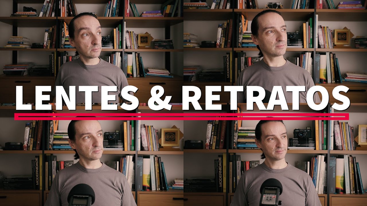 Como cada lente retrata o rosto! Um estudo aprofundado de lentes para fotografia e vídeo.